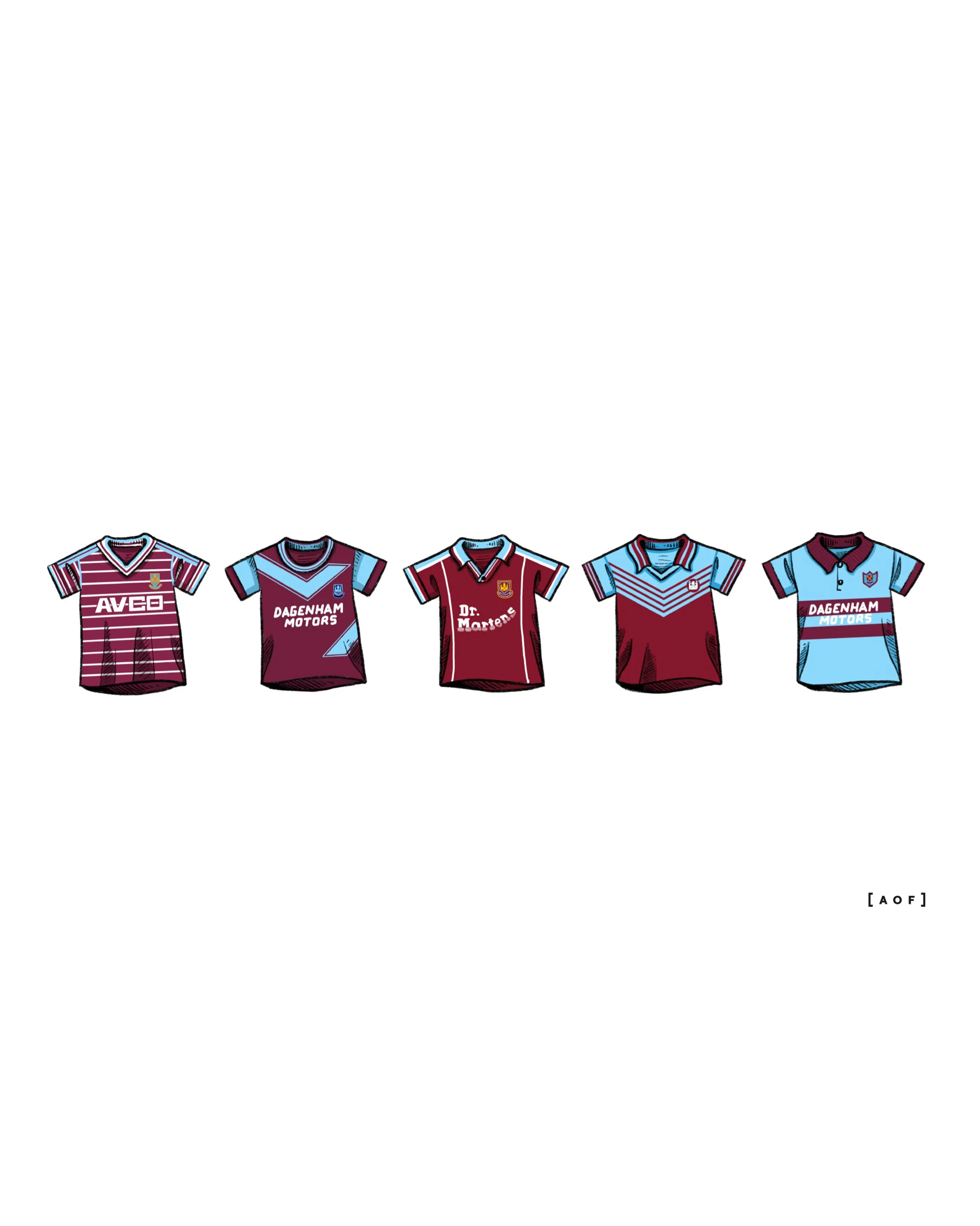 WHUFC Classics - Print
