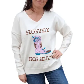 Women's Howdy Holiday Sweater